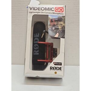 Rode VideoMic GO On-Camera Shotgun‎ Microphone with Rycote Lyre Shock Mounting
